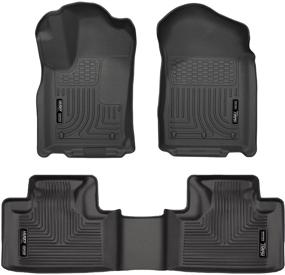 img 4 attached to Husky Liners 99051: Ultimate Protection for 2011-2015 Dodge Durango & Jeep Grand Cherokee Floors