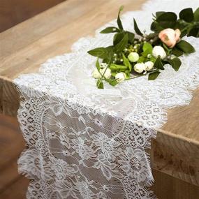 img 4 attached to 🌸 Exquisite Vintage Embroidered Wedding Decorations for Your Reception