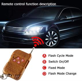 img 1 attached to Teguangmei Emergency Flashing Waterproof Reversing Lights & Lighting Accessories