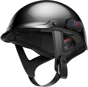 img 4 attached to 🏍️ Sena CAVALRY CL-GB-XL - X-Large Bluetooth шлем с блестящей черной отделкой.