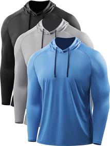 img 4 attached to CADMUS Workout Fishing Protection Hoodies Men's Clothing and Active