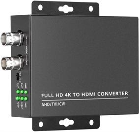 img 4 attached to Преобразователь Full HD 4K TVI в HDMI от Wsdcam - Видео BNC в HDMI 1080p/720p/4K/8MP/5MP/4MP/3MP - Адаптер CVBS/TVI/CVI/AHD в HDMI