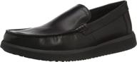 👞 geox men's errico moccasins black: fashionable and comfortable footwear for men логотип