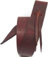 🐴 premium 6' (72") latigo leather saddle cinch tie strap - western saddle essential logo