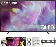 📺 samsung qn50q60aa 50 inch qled 4k uhd smart tv (2021) bundle: premiere movies, tv wall mount, surge adapter, and hdmi cables logo