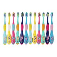 🦷 детская зубная щетка mylittlepony: набор из 12 штук, разных цветов, для детей от 3 до 6 лет логотип