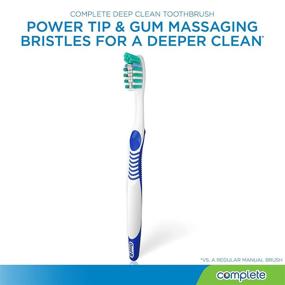 img 2 attached to 🪥 Oral-B Complete Deep Clean Soft Bristles Toothbrush - (Pack of 6), Gentle and Effective Dental Care