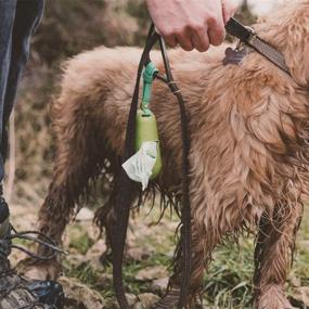 img 1 attached to 🐾 Beco Dog Poop Bags: 60 Strong & Disposable Waste Bags for Dogs with Leak-Proof & Odor-Blocking Dispenser Refill Rolls, Fresh Mint Scented - 1 Month Supply per Avg Dog