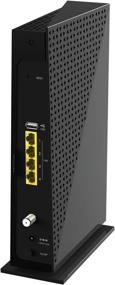 img 3 attached to 📶 NETGEAR C6300-100NAR DOCSIS 3.0 WiFi Cable Modem Router with AC1750 16x4 Download speeds: Xfinity, Spectrum, Cox & More (Renewed)