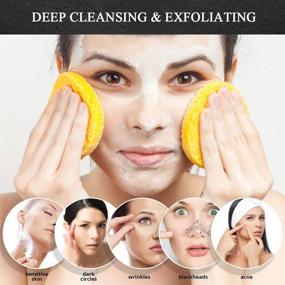 img 1 attached to Facial Sponges Compressed Cellulose Exfoliating