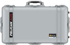 img 2 attached to Pelican Air 1615 Case No Foam with Push Button Latches - Silver (2020 Edition)