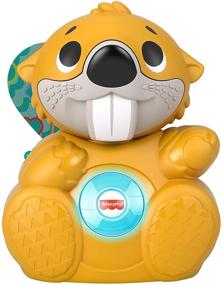 img 4 attached to 🦫 Fisher-Price Связывающий игрушку Боппин Бобр: Освещенная музыкальная игрушка для малышей