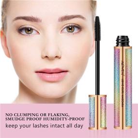 img 3 attached to 💦 Long-Lasting 4D Silk Fiber Lash Mascara - Waterproof, Smudge-proof & Clump-free
