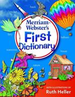 merriam webster mer 274 1 dictionary illustrations hardcover logo