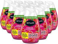 renuzit freshener forever raspberry count logo