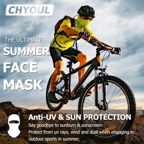 img 3 attached to CHYOUL Balaclava Protection Outdoor Tactical Motorcycle & Powersports for Protective Gear