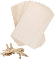 sheets basswood materials aircraft wooden logo