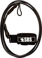 🏄 sbs santa barbara surfing 8ft soft top leash: perfect replacement for wavestorm & softtop surfboards logo