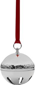 img 3 attached to 🔔 Silver Plated Sleigh Bell Ornament - Wallace 51st Edition 2021