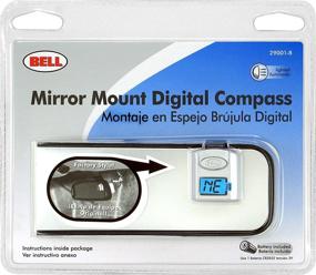 img 1 attached to Bell Automotive Digital Compass with Mirror Mount - 22-1-29001-8
