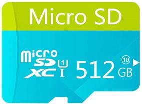 img 2 attached to 512GB-A High Speed Class 10 Micro SD Card with Adapter - Ultimate Storage Solution