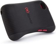 enhance your ipod touch with the 📱 speck products dualflex 1up case - black/pomodoro red logo