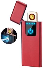 img 4 attached to Fingerprint Flameless Windproof Cigarette Rechargeable