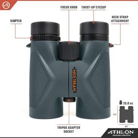 img 3 attached to Midas Binoculars: Waterproof and Durable for Bird Watching - Athlon Optics Gauges