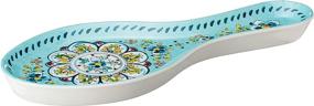 img 3 attached to Cadeaux Madrid Spoon Regular Turquoise - Enhance Your Dining Experience!