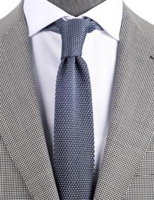 img 2 attached to 👔 ZENXUS Mulberry NeckTies: Classic Champagne Men's Accessories - Ties, Cummerbunds & Pocket Squares