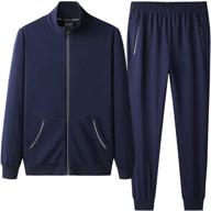 doslavida sweatsuits athletic tracksuit sportswear men's clothing and active logo