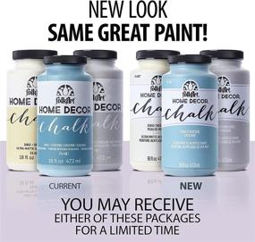 img 3 attached to 🎨 FolkArt Home Decor Chalk Furniture & Craft Paint: 16oz, Assorted Colors, White Adirondack – Product Review & Buying Guide