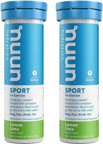 img 4 attached to 🍋 Nourish and Recharge with Nuun Active: Lemon+Lime Electrolyte Enhanced Drink Tablets, 10 Count (Pack of 2)