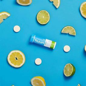 img 2 attached to 🍋 Nourish and Recharge with Nuun Active: Lemon+Lime Electrolyte Enhanced Drink Tablets, 10 Count (Pack of 2)