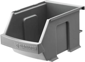 img 4 attached to 📦 Gladiator GarageWorks GAWESB3PGC (3-Pack) Gray Small Item Bins