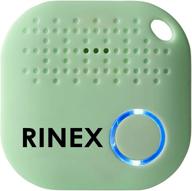 🔑 rinex bluetooth ключевой поиск - устройство для поиска ключей с функцией приложения, совместимое с siri, с дополнительной батареей и антипотерянной gps-маяком - идеально подходит для телефона, багажа, рюкзака, кошелька и многого другого - метки с gps-трекером логотип