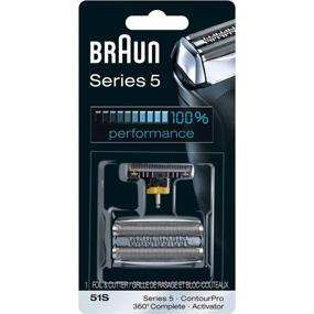 img 3 attached to Braun Series 5 51S Replacement Pack - Foil and Cutter Kit (Formerly 8000 360 Complete or Activator)