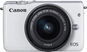 img 4 attached to 📷 Canon EOS M10 Mirrorless Camera Kit: Capture Clear, Stunning Shots with EF-M 15-45mm STM Lens Kit (White)