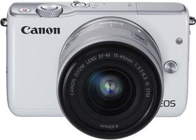 img 3 attached to 📷 Canon EOS M10 Mirrorless Camera Kit: Capture Clear, Stunning Shots with EF-M 15-45mm STM Lens Kit (White)