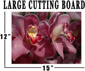 img 2 attached to Flower Orchid Kitchen Cutting Decorative