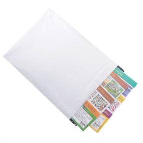 img 4 attached to WiiGreen #6 50 PCS 13X17 Inch Poly Mailers Shipping Envelopes Packaging Bags Enhanced Durability Office Industrial Postal Gift Bags With Self Adhesive Packaging & Shipping Supplies