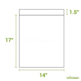 img 3 attached to WiiGreen #6 50 PCS 13X17 Inch Poly Mailers Shipping Envelopes Packaging Bags Enhanced Durability Office Industrial Postal Gift Bags With Self Adhesive Packaging & Shipping Supplies