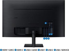 img 3 attached to 📺 SAMSUNG M7 32-Inch 4K UHD Smart Monitor & Streaming TV (3840x2160), Tuner-Free, Netflix, HBO, Prime Video, Apple Airplay, Bluetooth, Built-in Speakers, Remote Included (LS32AM702UNXZA)