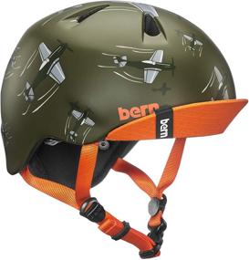 img 4 attached to 👧 BERN, Nino Kid's Helmet with Flippable Visor