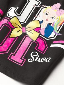 img 1 attached to JoJo Siwa Sleeve Toddler T Shirt Girls' Clothing and Tops, Tees & Blouses