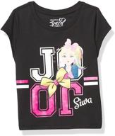 jojo siwa sleeve toddler t shirt girls' clothing and tops, tees & blouses logo