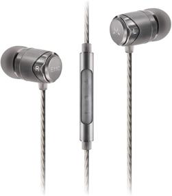 img 4 attached to 🎧 Наушники SoundMAGIC E11C Gunmetal с микрофоном и пультом управления, а также бонус - 10 наконечников для ушей.