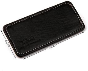 img 3 attached to Modern MC1050 Management Artificial Leather Stainless Men's Accessories: Sleek Style for Discerning Gentlemen