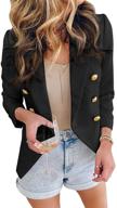 asvivid stretchy women's breasted tailored blazers for stylish suiting & blazers logo