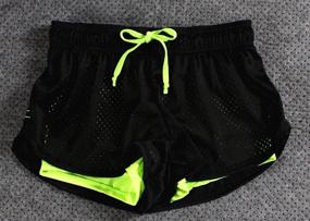 img 3 attached to CATERTO Womens Active Sport Shorts Sports & Fitness in Other Sports